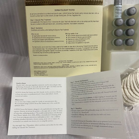 Merle Norman Luxiva Derma-Peel System Brand New - Picture 5 of 6